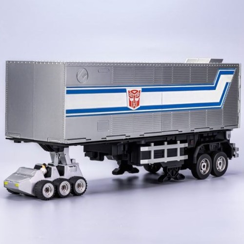 Optimus Prime Flagship Trailer Kit Interactive Auto-Converting Vehicle Transformers by Robosen